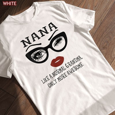 Glasses Face T-Shirt, Special Gift For Nana, Tee Gift