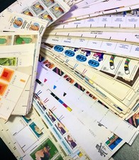 US MNH All-Different Commemorative Large Inscription/Plate Blocks BCV 25.00