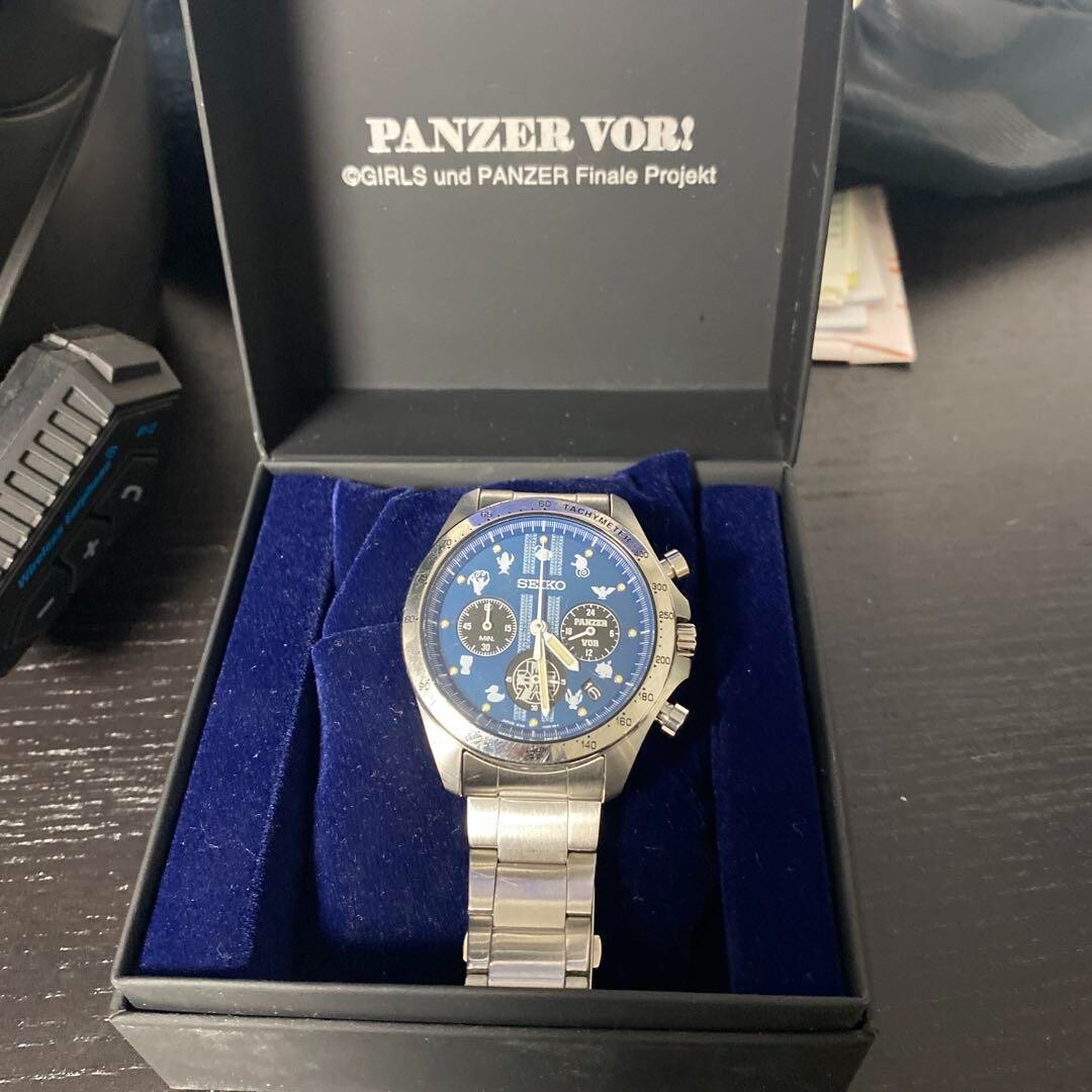 Limited to 300 pieces Girls & Panzer Final Chapter SEIKO