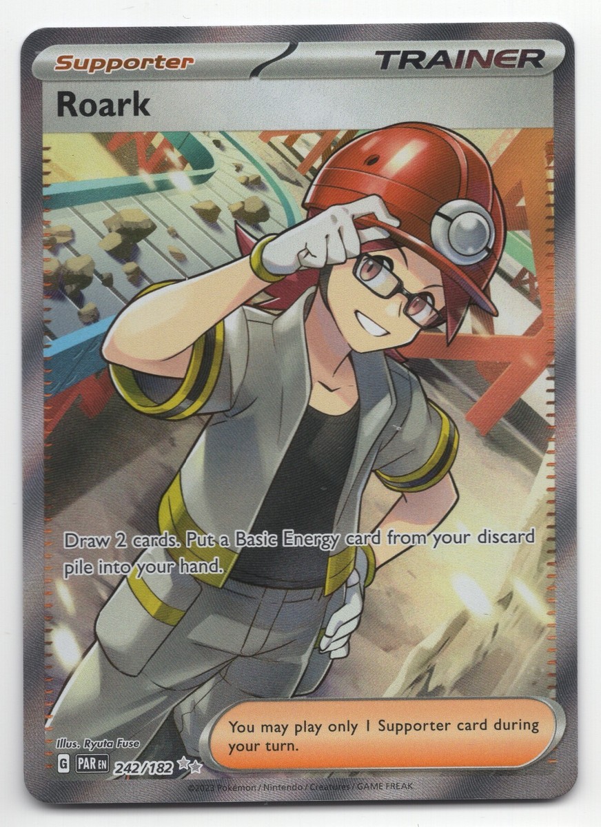 Pokemon TCG Paradox Rift ROARK 242/182 Ultra Rare Holo | eBay