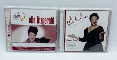 Lot Of 2 Cd's Ella Fitzgerald Swing Easy Star Power Brand New Sealed