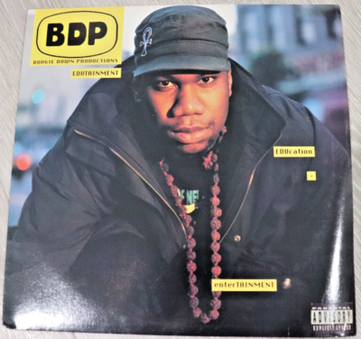 米LP Boogie Down Productions Edutainment 13581J JIVE /00260 Boogie Down Productions – Edutainment 1990 RCA/Jive – 1358-1-J LP