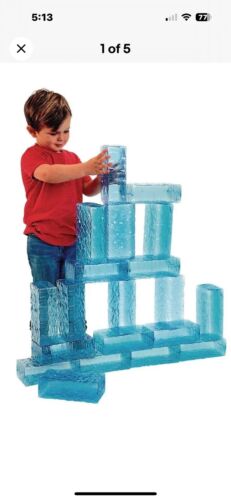 Excellerations Ice Building Block Lot Of 9 STEM Engineering For Kids Autism Tool - Picture 1 of 10