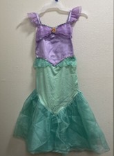 Disney Store The Little Mermaid Ariel Princess Costume dress Size 7/8