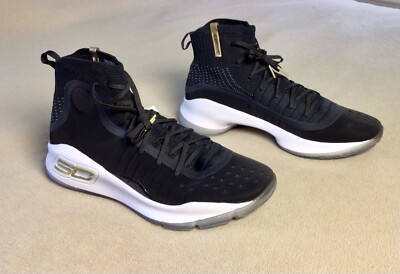 Under Armour Curry 4 ブラック/ゴールド Under Armour UA Curry 4 Black Gold 2022 NBA FINALS MVP Flotro Mens