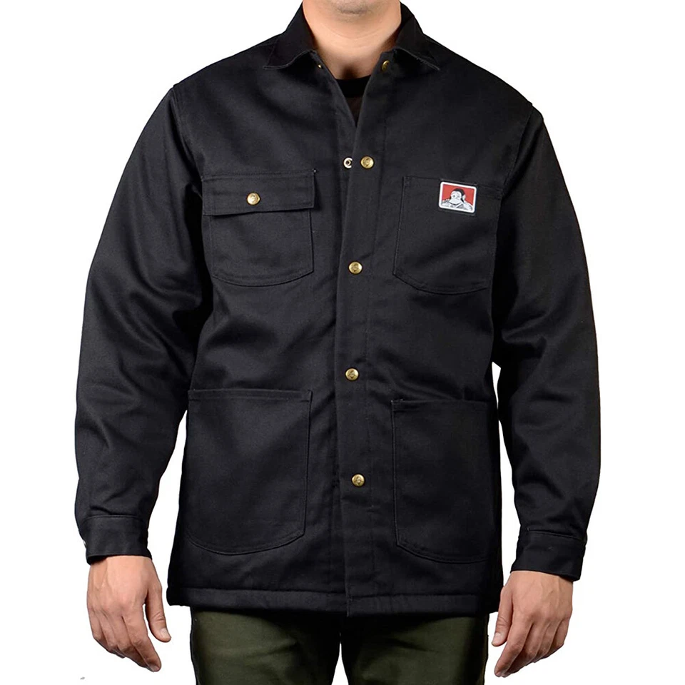 Ben Davis Mens Heavyweight Original Snap Button Front Jacket 398 - Image 3 of 4