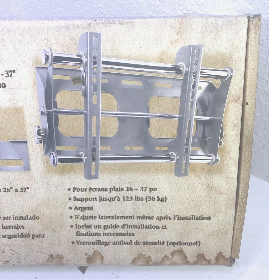 MUSTANG TILT PANEL MOUNT FOR 26"-37" TV, SILVER MV-TILT2 - Image 3 of 4