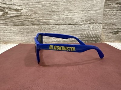 Wayfarer Style Blue Blockbuster Sunglasses Bend Oregon Retro Fun Unisex