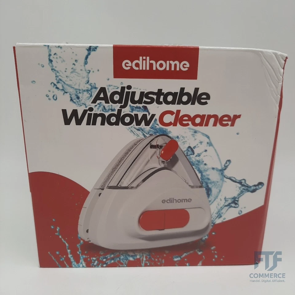 Edihome, Magnetischer Fensterreiniger, Einstellbar, Zwischen 5-25 m... EDIH-0280
