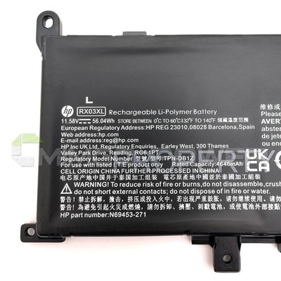 New Genuine RX03XL Battery for HP EliteBook 630 640 645 660 G11