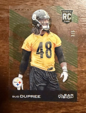 2015 Clear Vision BUD DUPREE RC BLUE /5 Made Panini Acetate STEELERS #152