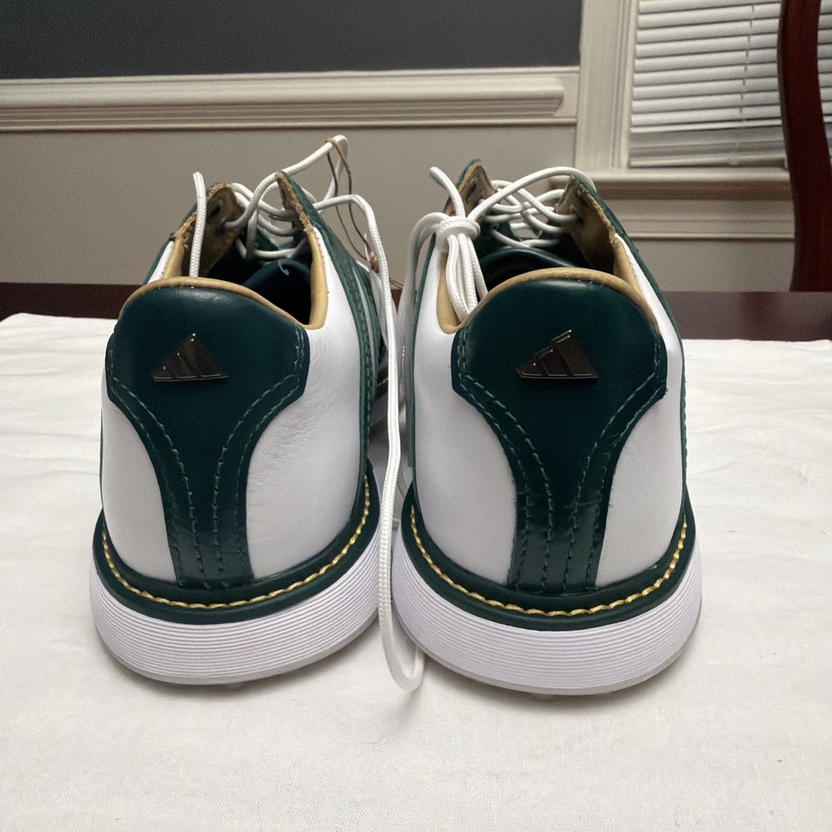 Adidas MC Z-Traxion Spikeless Golf Shoes JH6127 Cloud White/Green Size 7 NEW Adidas MC Z-Traxion Spikeless Golf Shoes JH6127 Cloud White  main image 2