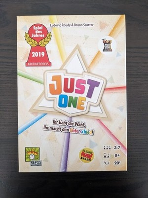 Just One Repos Production Grundspiel, Partyspiel, Spiel Des Jahres 2019