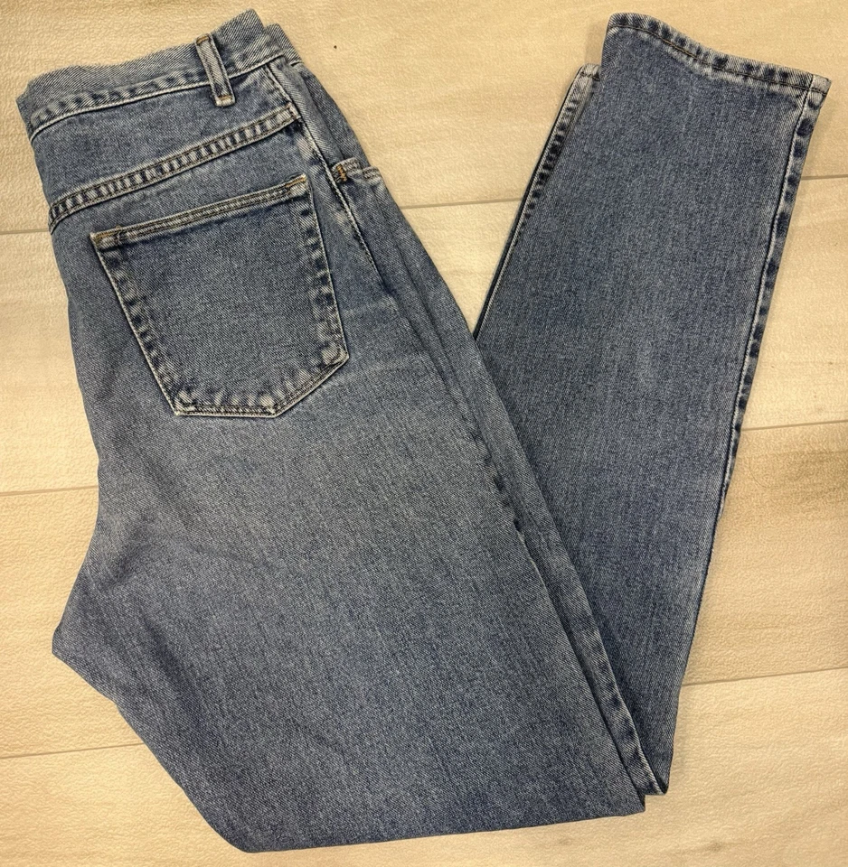 Винтажные женские джинсы Wrangler с высокой талией размер 14x33 сделано в США 90-е Mom Jeans - Изображение 3 из 4