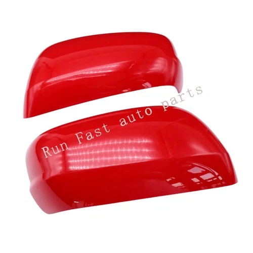 Rearview Mirror Cap Cover Red LH+RH Driver Side for Honda Fit/Jazz 2009-13 US