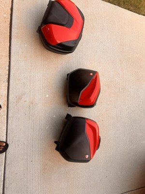 Ducati Multistrada V4 V4S 2021-2024 Rigid Side Panniers Luggage Cases Genuine