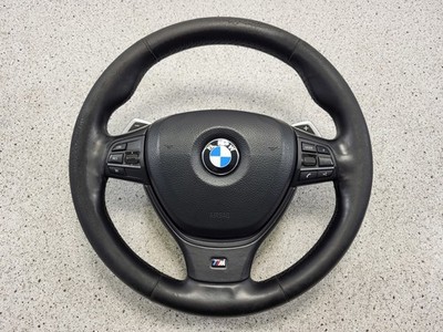 BMW F10 520D, M Sportlenkrad Leder Schaltwippen, 32337844103, 32306783839