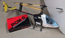 Kalt Cyclone 2 RC Helicopter 50 OS Max Engine JR PROPO PCM-8 Spares Repair