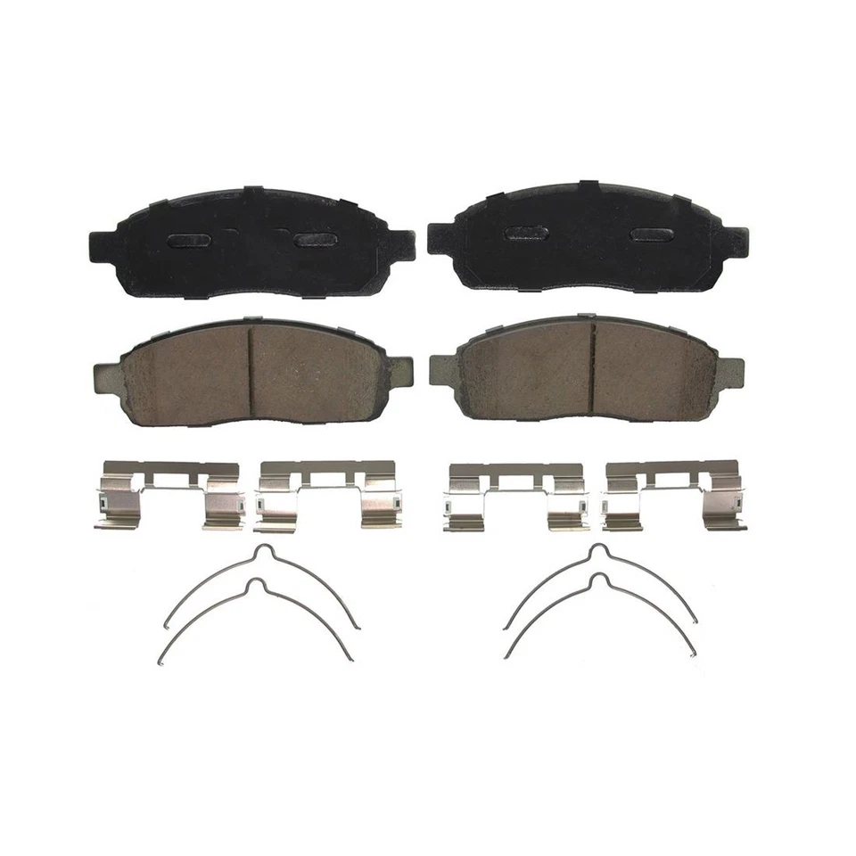 Juego de 2 pastillas de freno delanteras traseras para Lincoln Mark LT 2006 2007 Lincoln Mark LT Foto 3 de 4