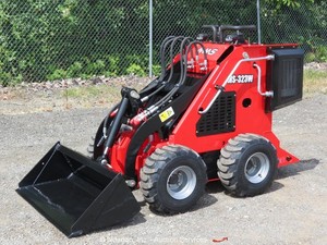 2026 SDLOOL SL-323W Ride-On Skid Steer Wheel Loader Aux Hydraulics bidadoo -New
