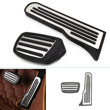 Foot Brake Accelerator Pedals Cover Kit Fit Chevrolet Camaro 2016+ US STOCK