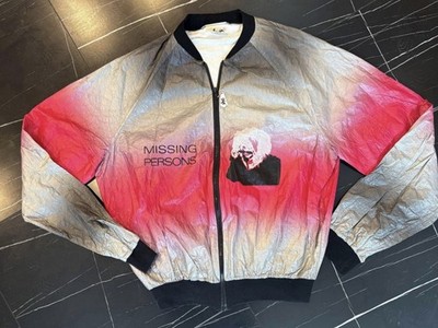 1982 Missing Persons Band Vintage Windbreaker RARE Size Large