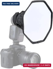 Flash Diffuser Light, TzezFoz Portable Camera Flash Softbox 8inch Mini Soft Flas