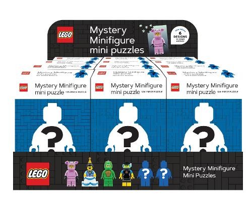 Пазлы LEGO LEGO Mystery Minifigure Puzzles Blue Edit (смешанный материал) (ИМПОРТ из Великобритании)