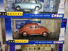 1/43 Boxed Model Corgi Vanguards Va01207 VW Beetle 