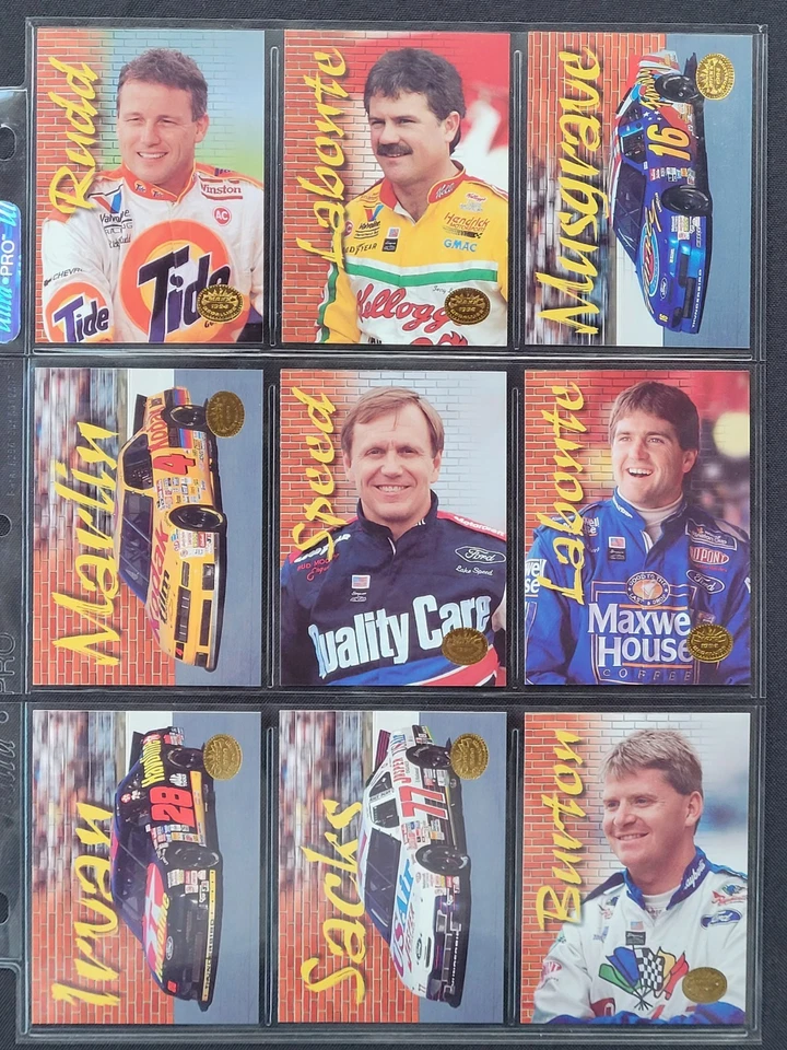 1994 Maxx Medallion Indianapolis Brickyard 400 Complete (75) Racing Card Set - Image 3 of 4