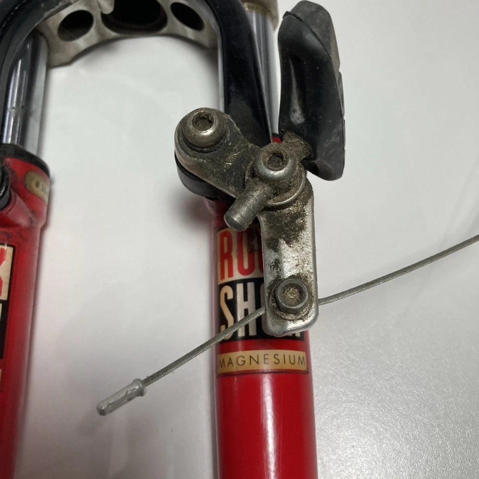 Vintage Rock Shox Magnesium Shock Suspension Fork 1 1/8” Threaded *needs rebuild - Image 4 of 4