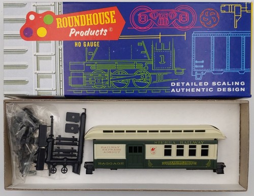 Kit de equipaje combinado Roundhouse 3715 HO Sierra Railway 34' Overton | Zustand: New