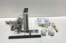 Nintendo Wii Console w/ Accessories For Parts/Repair- White