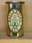 New ListingBallantine Xxx Ale Flat Top Beer Can