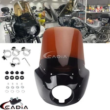 Club Style Fairing Windshield For Harley Dyna Low Rider FXDL Super Glide FXD/C