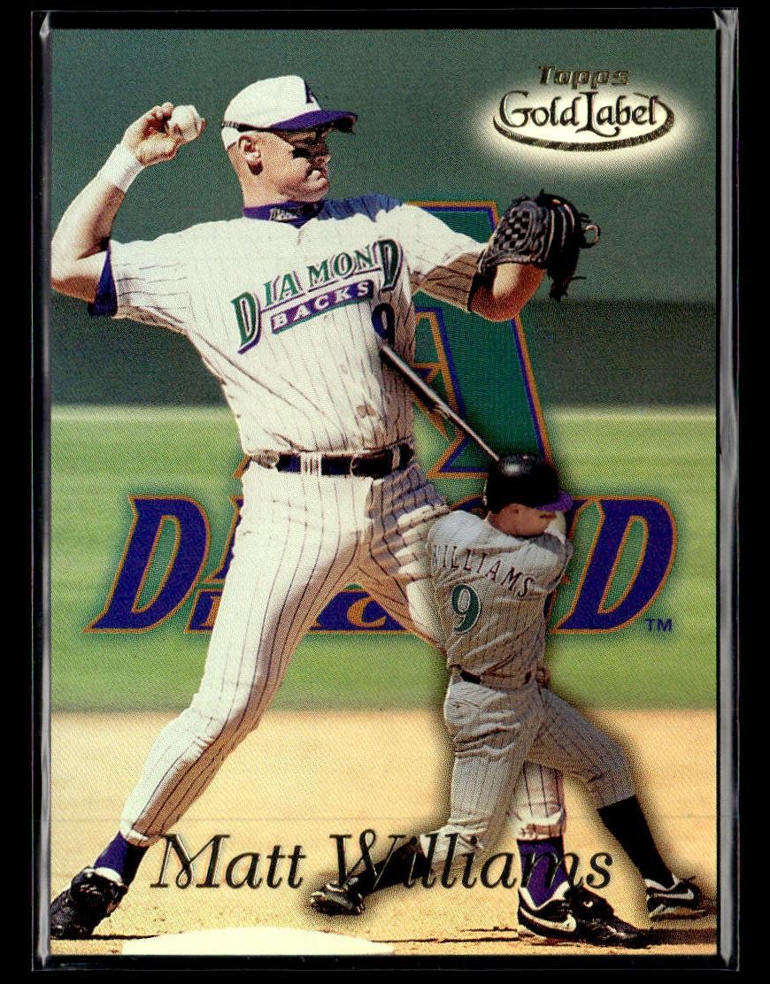 1999 Topps Gold Label #60 Matt Williams Card Arizona Diamondbacks
