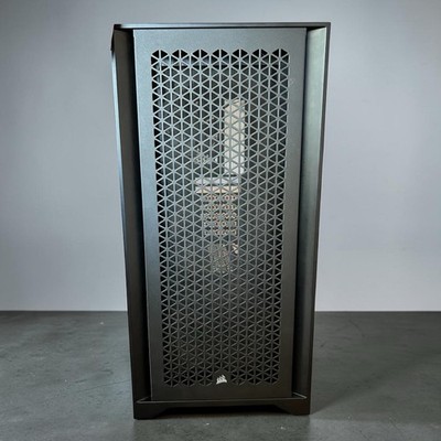 Corsair 4000D Airflow ATX Mid Tower PC Case w/ Tempered Glass   Clean (Black)
