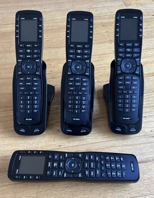 Universal Remote Control MX-890 Programmable Remote Control w Charger Base 4 Lot