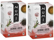 Numi Organic Tea Jasmine Green Tea Bags 2 Pack