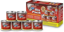 POR-15 INC 45006 High Performance Rust Preventive Coating 4 oz Can, Pack of 6