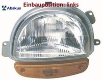 Abakus 551-1118L-LD-E Hauptscheinwerfer Links Scheinwerfer FüR Renault