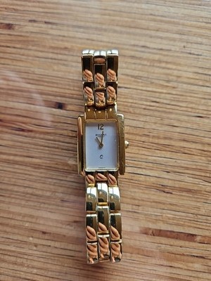 Modeschmuck Damenuhr Marke REGENT Goldfarben Armbanduhren