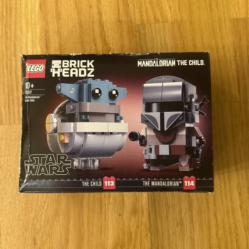 LEGO 75317 Brick Headz Star Wars The Mandalorian & The Child Building Set NEW