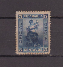 Timbre Ancien NICARAGUA 1900 Officiel Neuf 5p