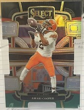 2023 Panini Select #24 Amari Cooper Black Green Die Cut Browns Raiders Cowboys