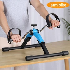 Folding Pedal Exerciser Mini Exercise Bike under Desk Bike Pedal Exerciser For