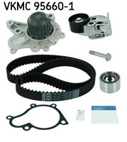 Wasserpumpe MIT Zahnriemensatz SKF Vkmc 95660 1 FÜR Hyundai KIA KÜHlmittelpumpe