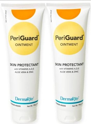 PeriGuard Skin Protectant Ointment Vitamins A D E 7.0 oz  Sealed x 2 cubes (2)