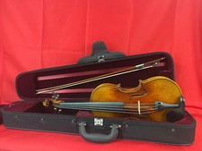 Andreas Gagliano VA401M Viola Outfit 14" Heavy Metal Practice Mute Violin Viola