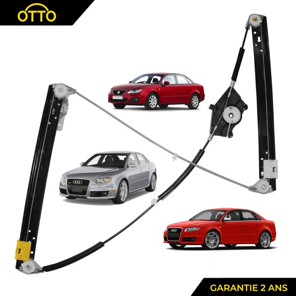 Fensterheber Mechanismus Elektrisch Vorne Links FüR Audi A4 00-08 B6/B7-image